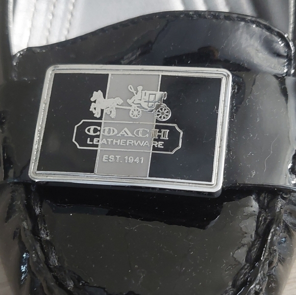 Coach Ladies Kandace Soft Patent Leather Pumps Pre-Loved Size 9 - Picture 5 of 10